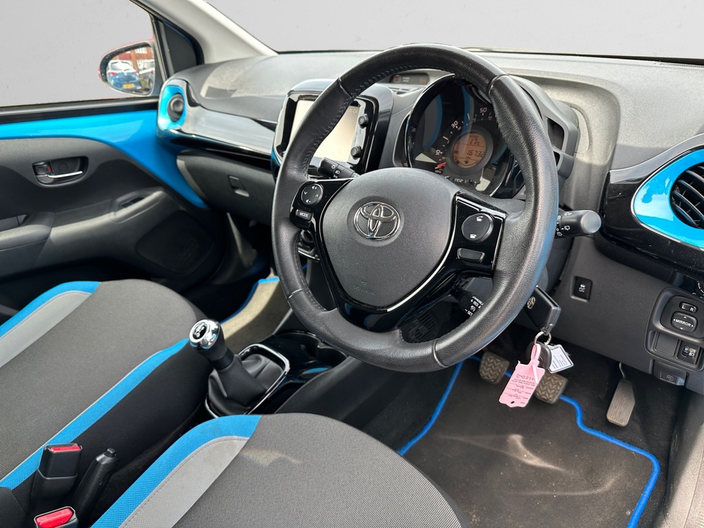 Toyota Aygo Hatchback Red #11