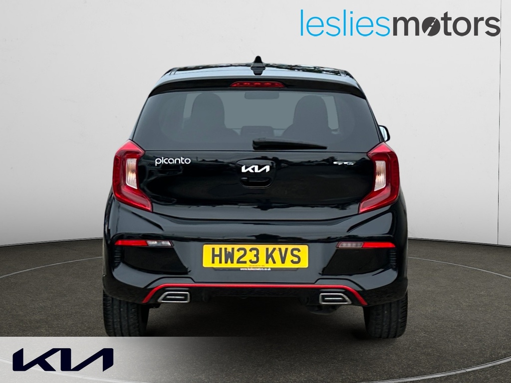 Kia Picanto 1.0T Gdi Gt-line 4 Seats Black #3