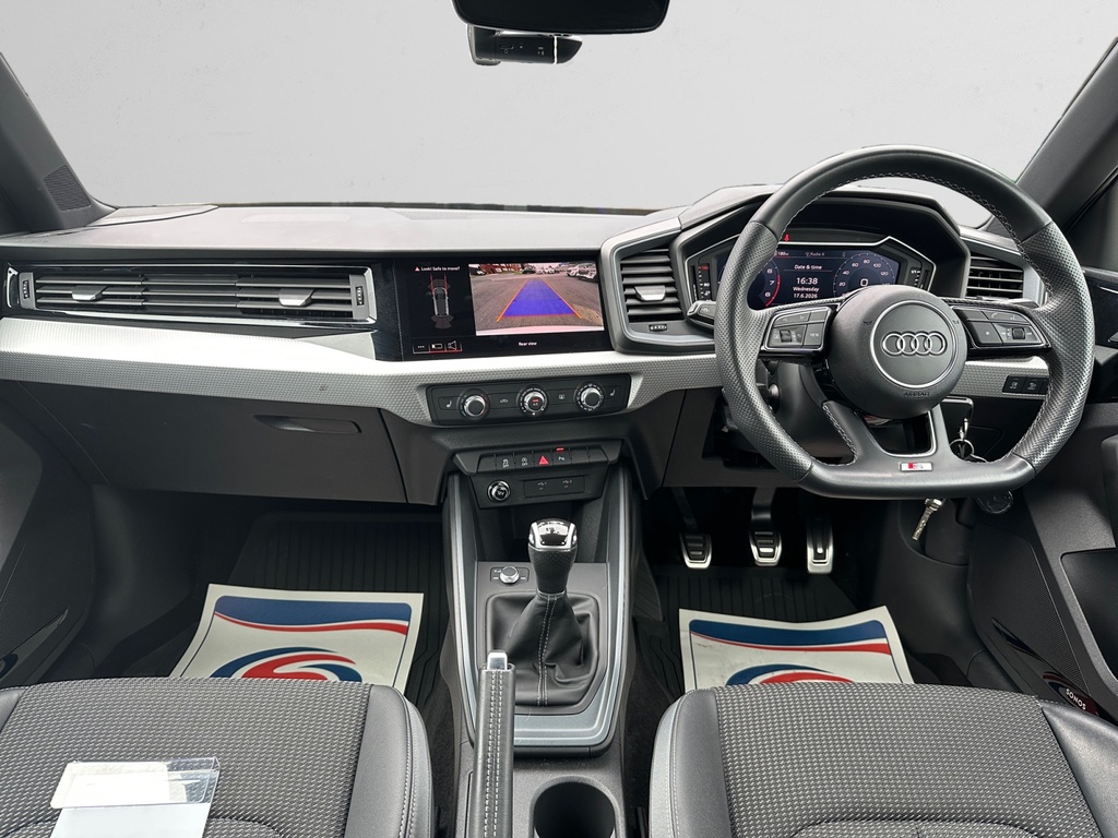 Audi A1 25 Tfsi S Line HK72BTU White #6