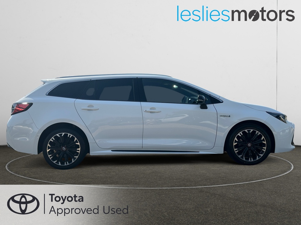Toyota Corolla 1.8 Vvt-i Hybrid Gr Sport Cvt White #4