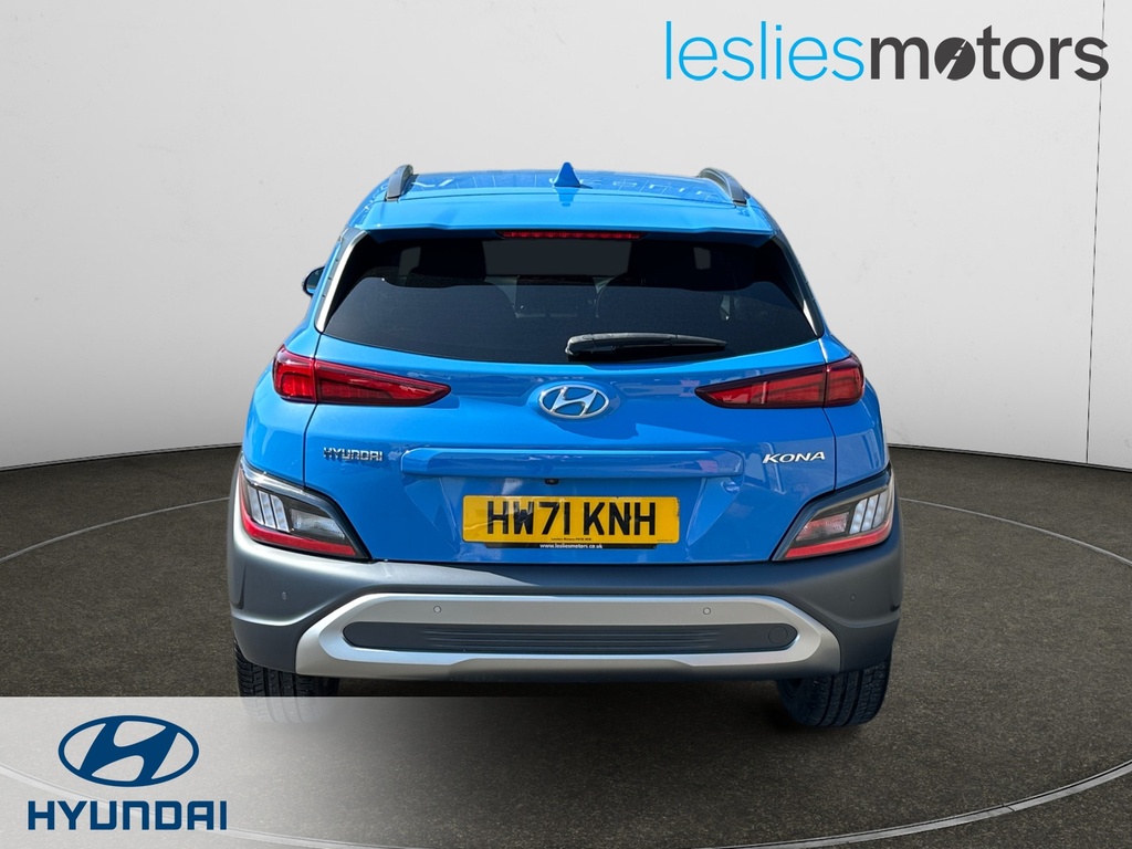 Hyundai Kona 1.0 Tgdi 48V Mhev Premium HW71KNH Blue #3