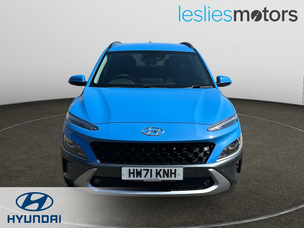Hyundai Kona 1.0 Tgdi 48V Mhev Premium HW71KNH Blue #2