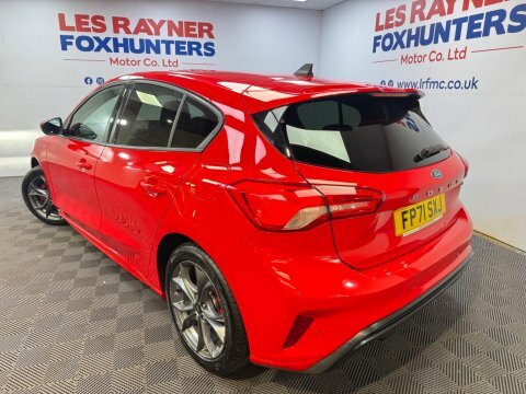 Ford Focus 1.0T Ecoboost Mhev FP71SXJ Red #3