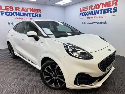 Ford Puma 1.0T Ecoboost Mhev FJ22ONH White