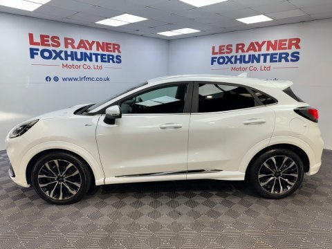 Ford Puma 1.0T Ecoboost Mhev FJ22ONH White #6