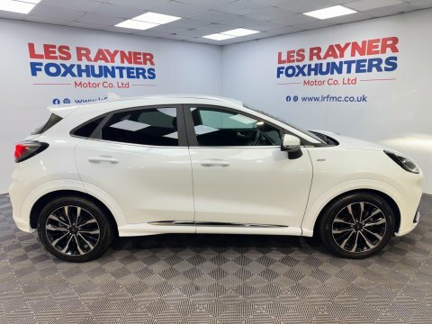 Ford Puma 1.0T Ecoboost Mhev FJ22ONH White #2