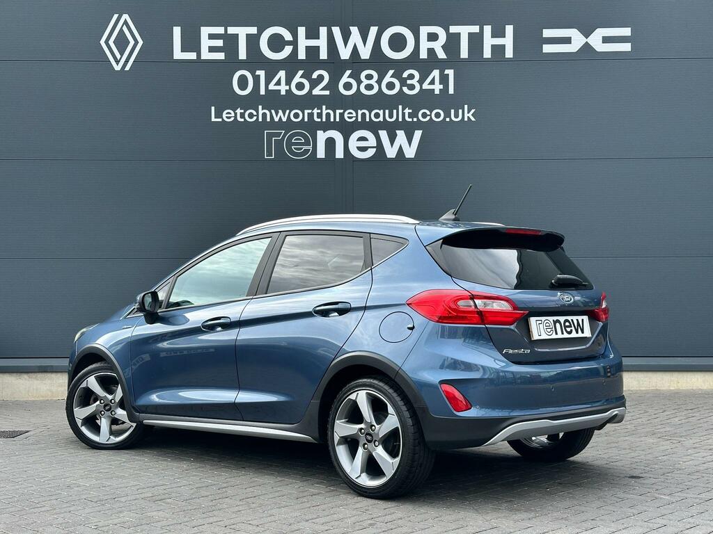 Ford Fiesta 1.0T Ecoboost Active 1 Euro 6 Ss AX19OJP Blue #3