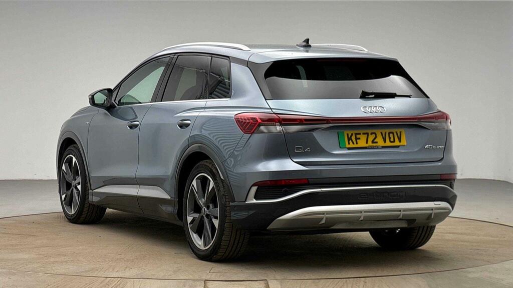 Audi Q4 E Tron 40 S Line 82Kwh Blue #2
