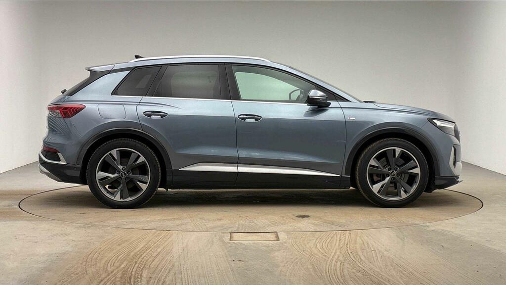 Audi Q4 E Tron 40 S Line 82Kwh Blue #3