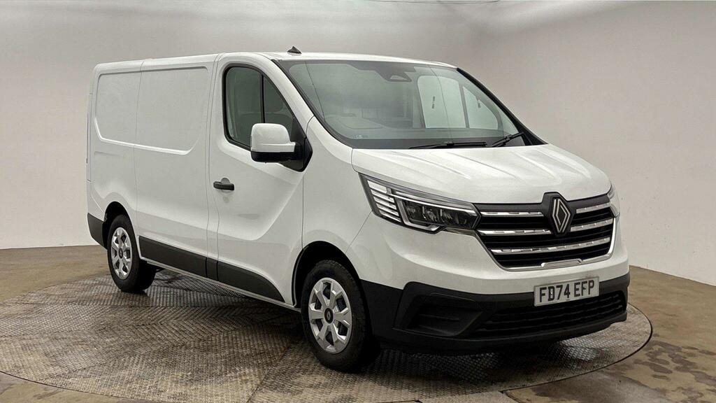 Renault Trafic 2.0 Dci Blue Sl30 Advance Panel Van Man White