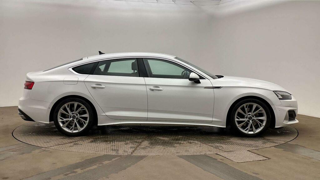 Audi A5 2.0 Tfsi 35 Sport Sportback S Tronic Euro 6 Ss White #4