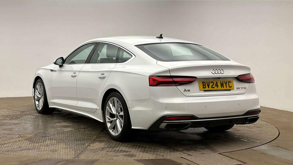Audi A5 2.0 Tfsi 35 Sport Sportback S Tronic Euro 6 Ss White #3