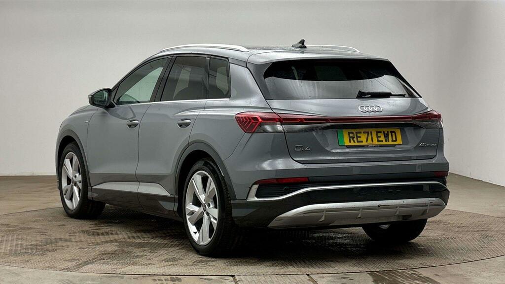 Audi Q4 E Tron 40 S Line 82Kwh Grey #3