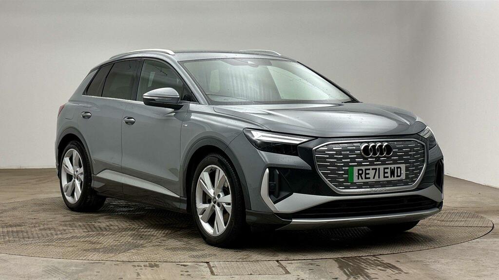 Audi Q4 E Tron 40 S Line 82Kwh Grey