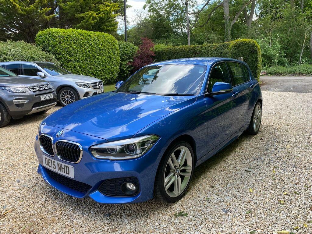 BMW 1 Series 2.0 120D M Sport Euro 6 S S OE15NHD Blue #5