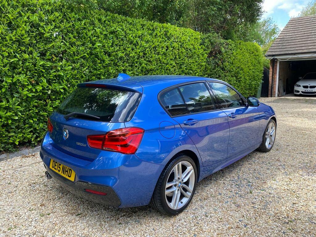 BMW 1 Series 2.0 120D M Sport Euro 6 S S OE15NHD Blue #2