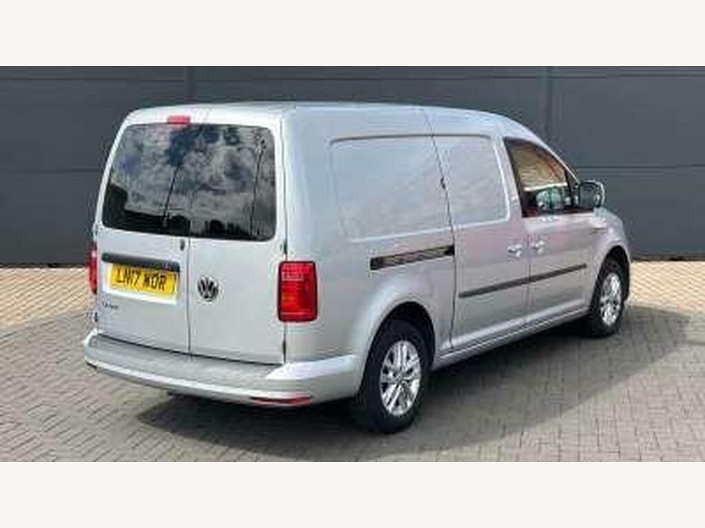 Volkswagen Caddy Maxi 2.0 Tdi C20 Bluemotion Tech Highline Lwb Euro 6 S Silver #2