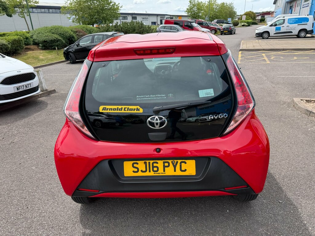 Toyota Aygo 1.0 Vvt-i X Hatchback Euro 5 Eur SJ16PYC Red #5