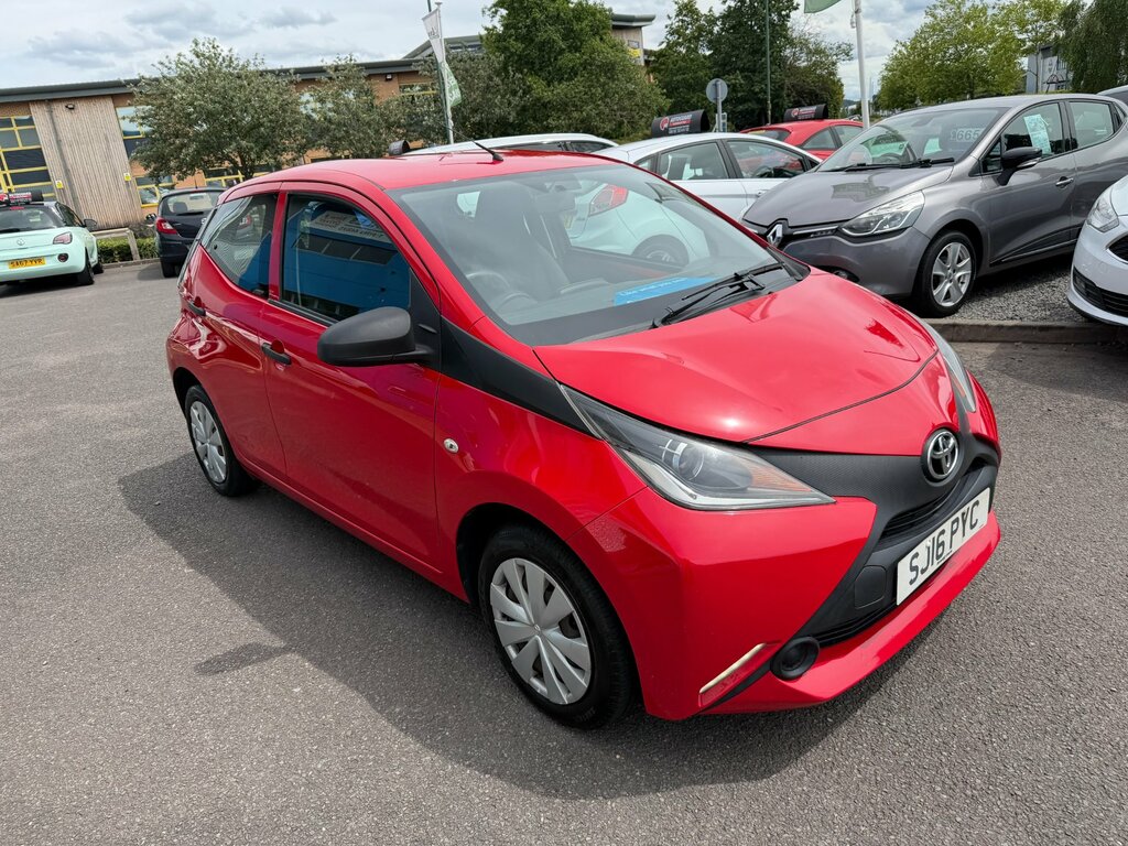 Toyota Aygo 1.0 Vvt-i X Hatchback Euro 5 Eur SJ16PYC Red #3