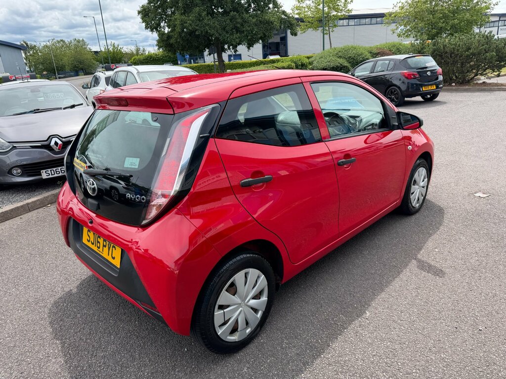 Toyota Aygo 1.0 Vvt-i X Hatchback Euro 5 Eur SJ16PYC Red #4