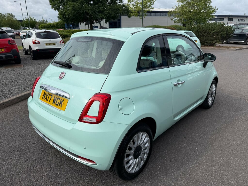 Fiat 500 1.2 Lounge Hatchback Euro 6 Ss NX17WGK Green #4