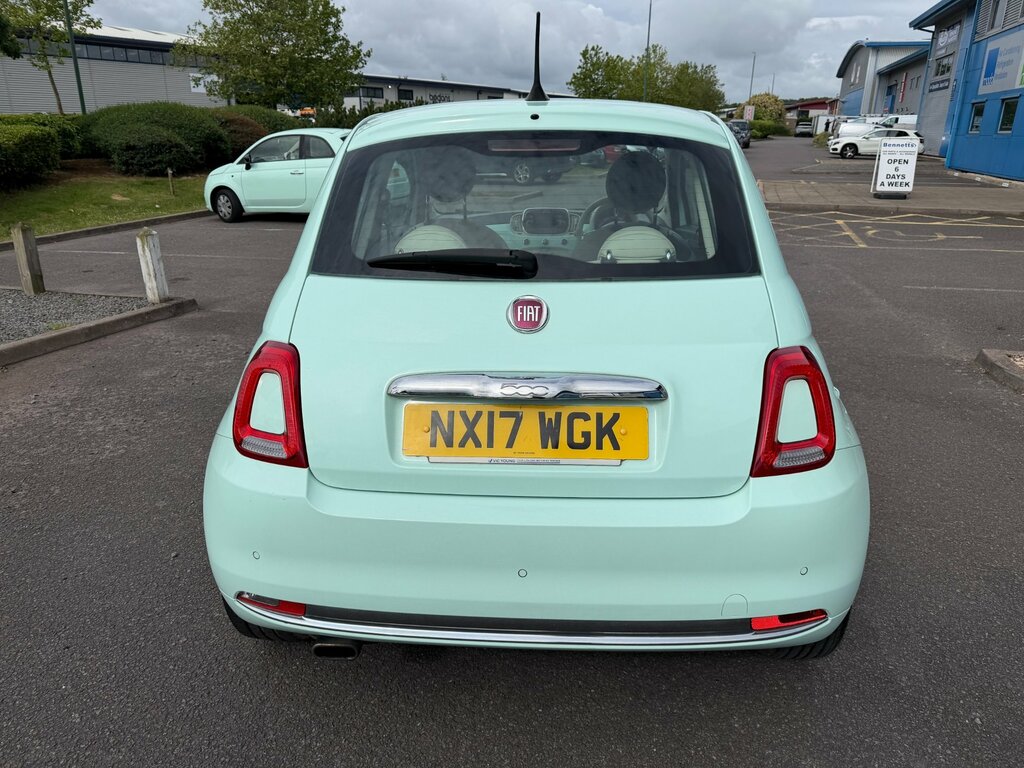 Fiat 500 1.2 Lounge Hatchback Euro 6 Ss NX17WGK Green #5