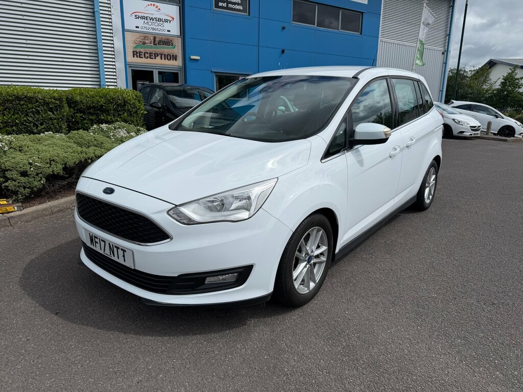 Ford Grand C-Max 1.0T Ecoboost Zetec Mpv Euro 6 White