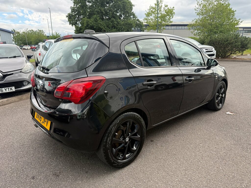 Vauxhall Corsa 1.4I Ecoflex Sri Hatchback Euro BX16JFV Black #5