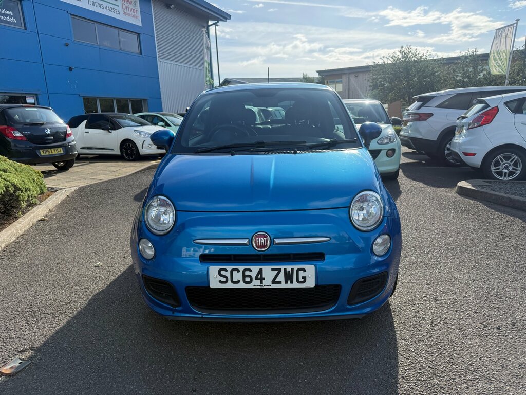 Fiat 500 1.2 S Hatchback Euro 6 Ss 69 Blue #2