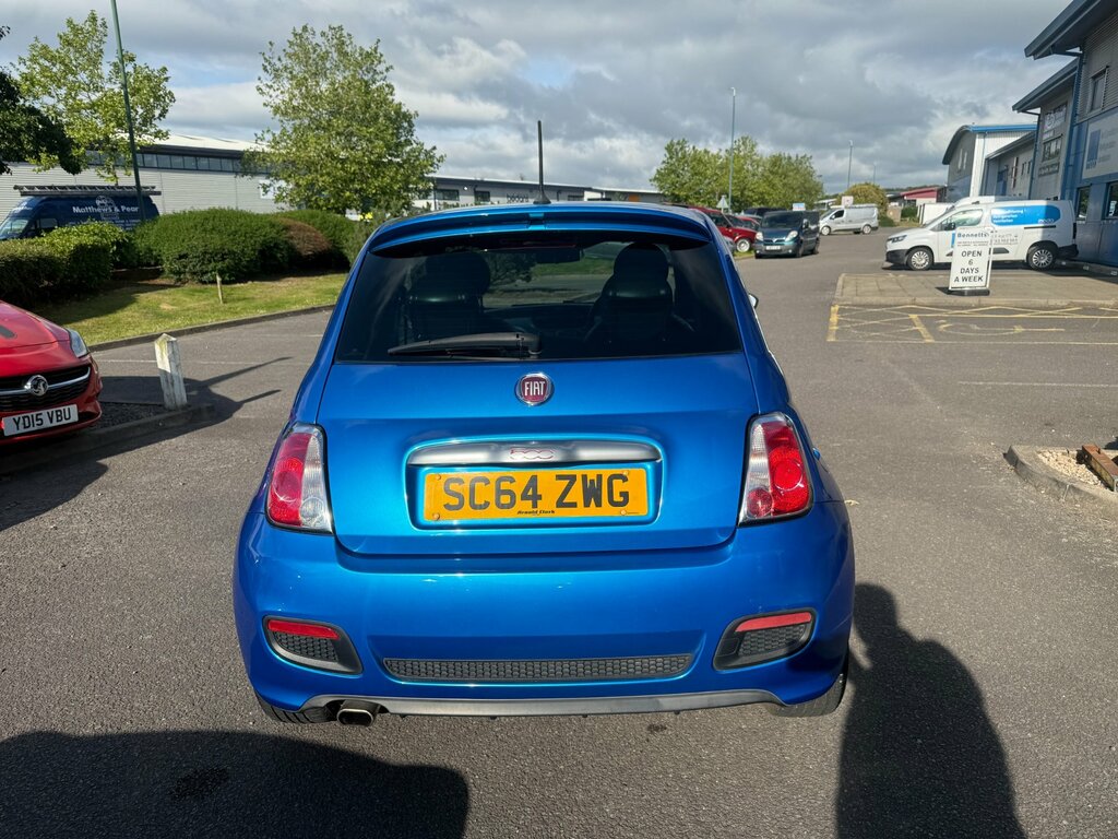 Fiat 500 1.2 S Hatchback Euro 6 Ss 69 Blue #6