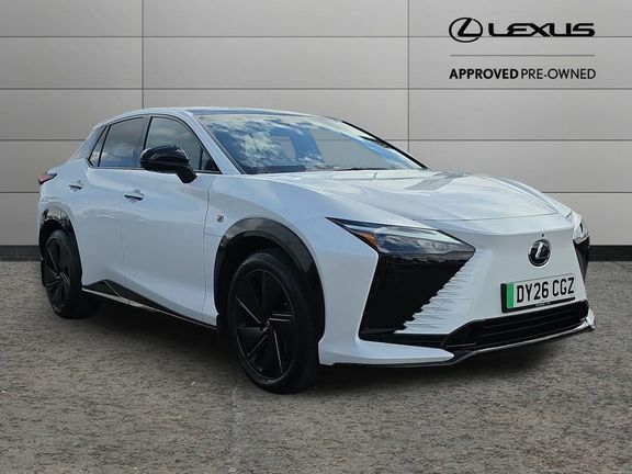 Lexus RZ 550E F Sport Takumi White