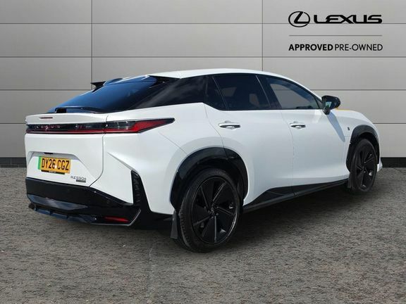 Lexus RZ 550E F Sport Takumi White #3