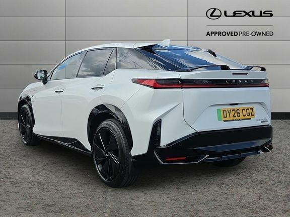 Lexus RZ 550E F Sport Takumi White #5