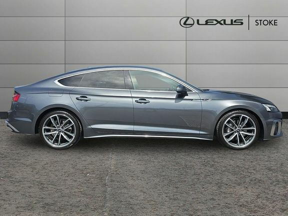 Audi A5 2.0 Tfsi 40 S Line Sportback S Tronic Euro 6 Ss AJ71CVR Grey #2