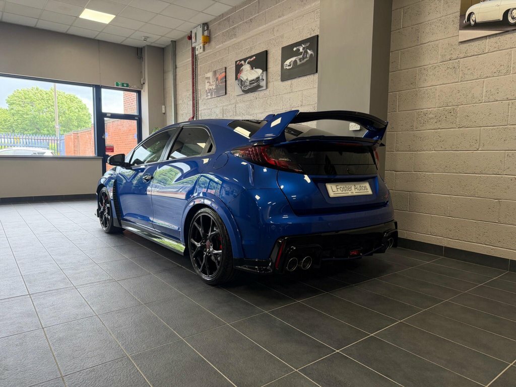 Honda Civic 2.0 I-vtec Type R Gt Euro 6 S S For Sale In GU66KZA Blue #3