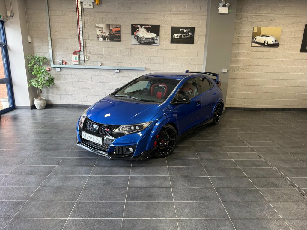 Honda Civic 2.0 I-vtec Type R Gt Euro 6 S S For Sale In GU66KZA Blue