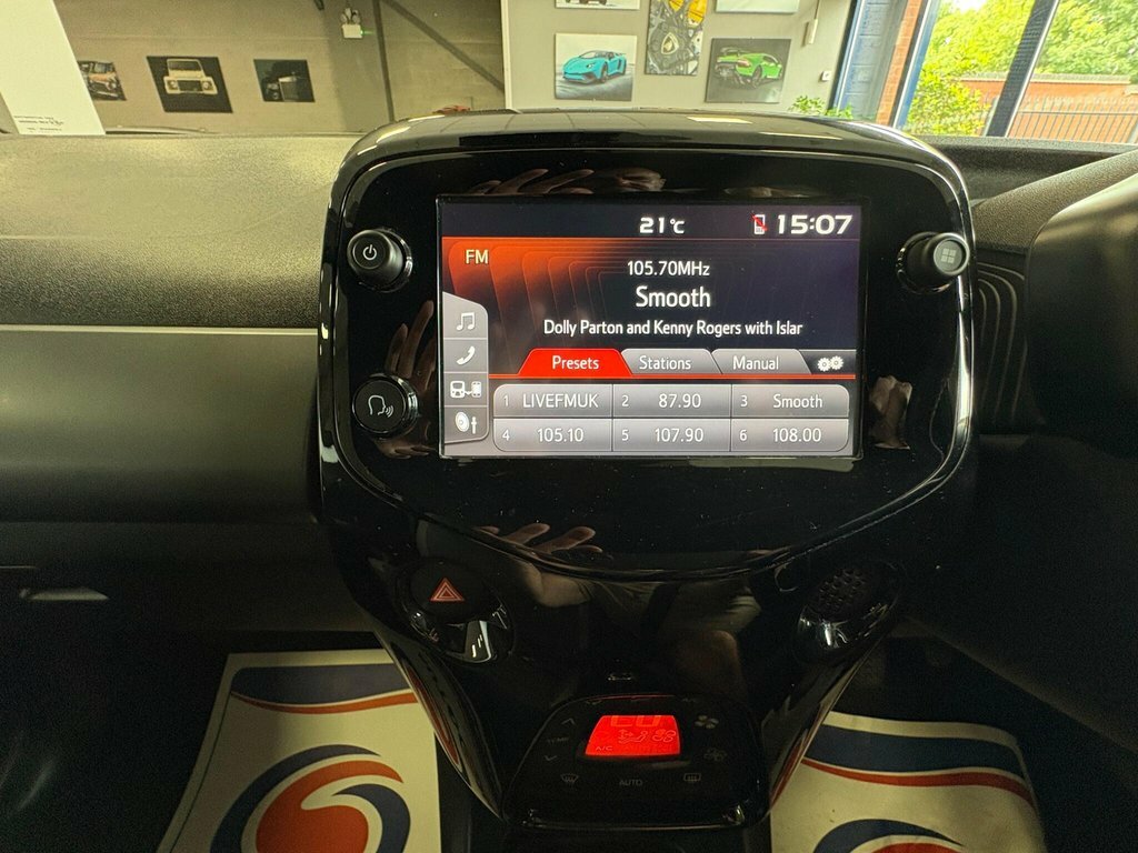 Toyota Aygo Hatchback Red #18