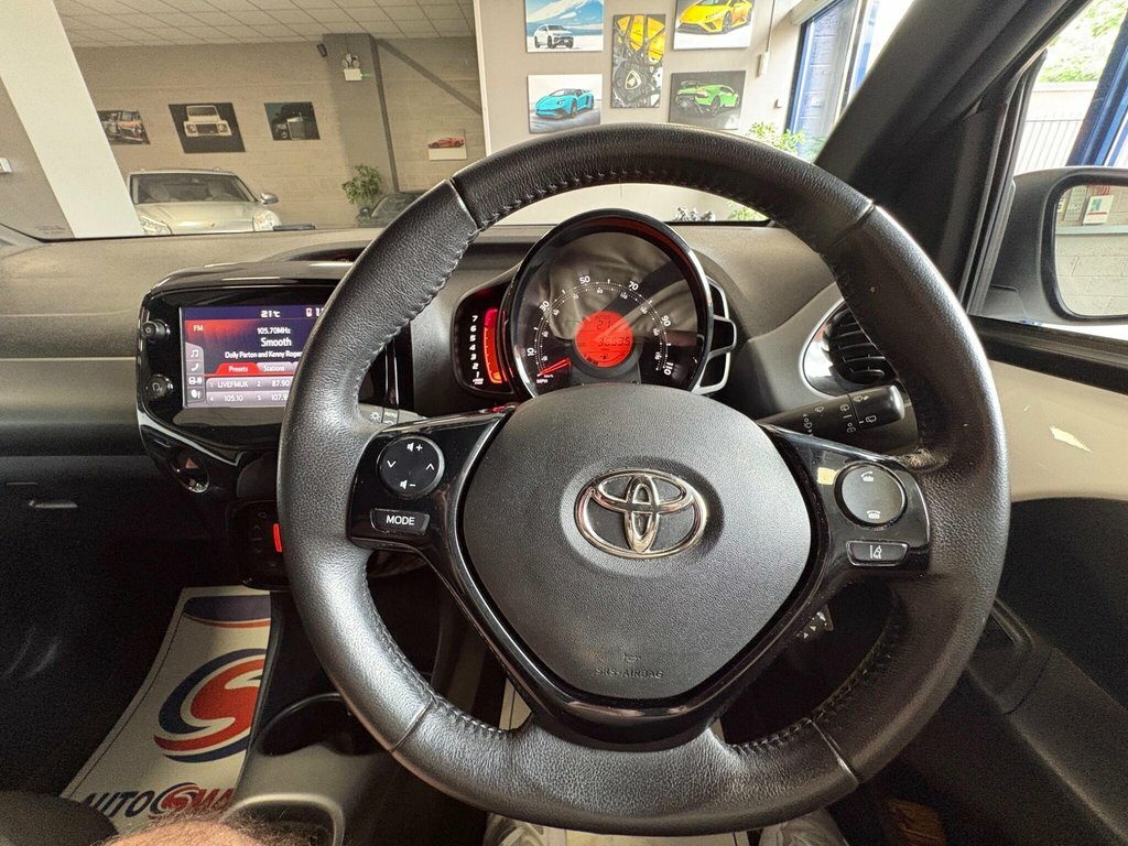 Toyota Aygo Hatchback Red #16