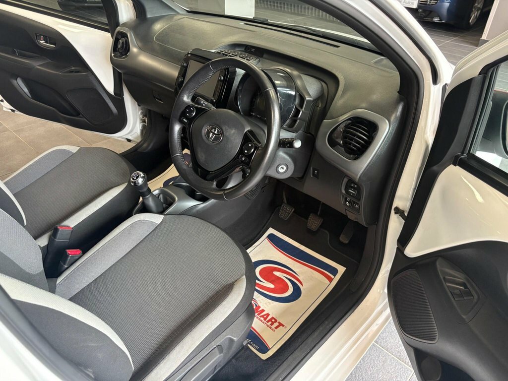 Toyota Aygo Hatchback Red #10