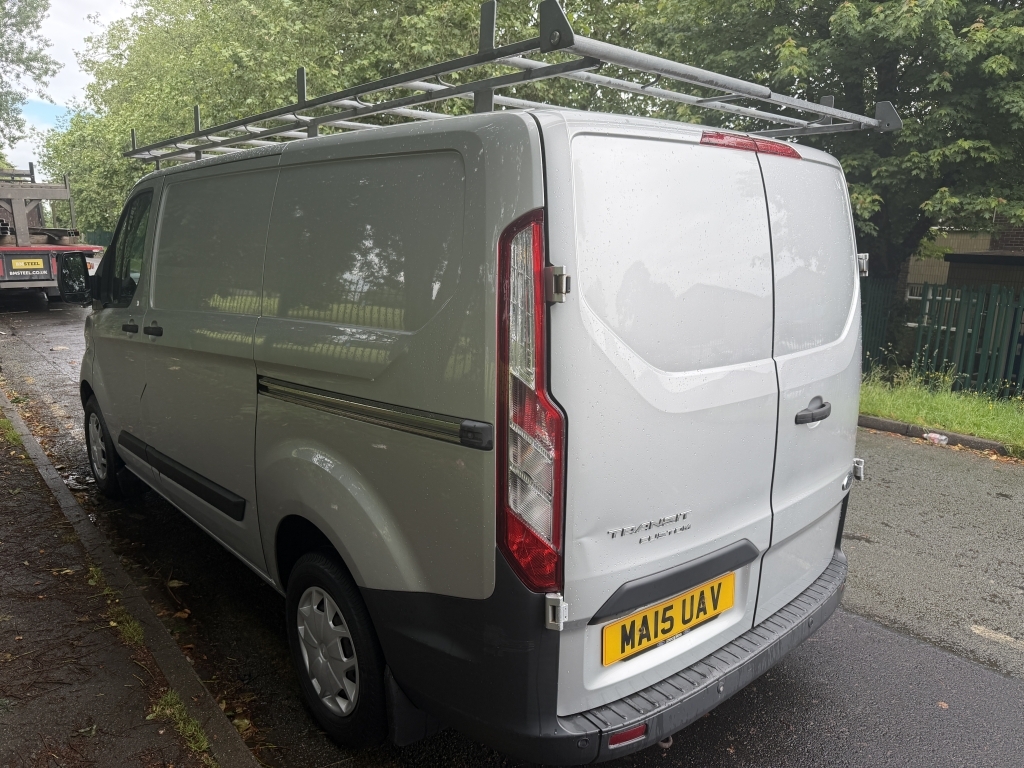 Ford Transit Custom Panel Van 2.2 Tdci 270 Limited No Vat 15 M Silver #7