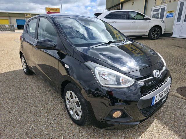Hyundai I10 Se Hatchback LT16NDO Black #2