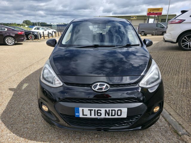 Hyundai I10 Se Hatchback LT16NDO Black #3