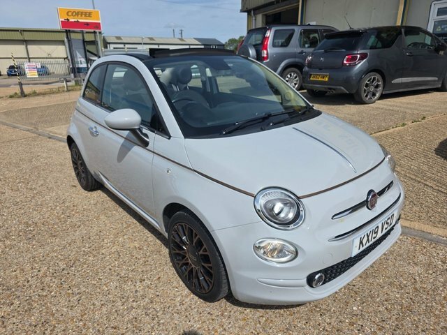 Fiat 500C Collezione Convertible Grey #4