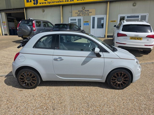 Fiat 500C Collezione Convertible Grey #3