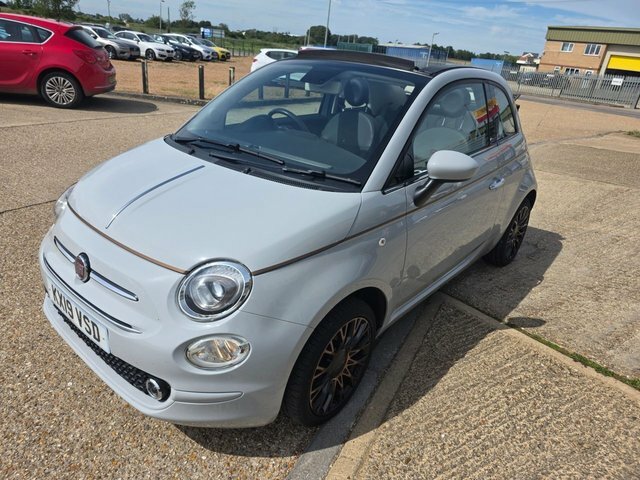 Fiat 500C Collezione Convertible Grey #6