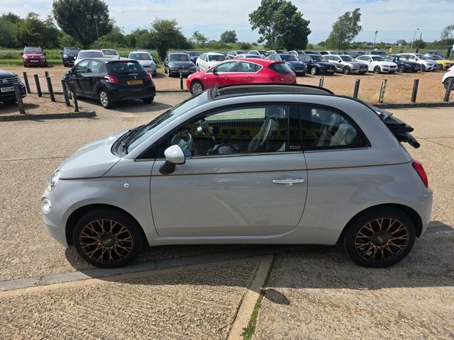 Fiat 500C 500 C Lounge S-a White #7