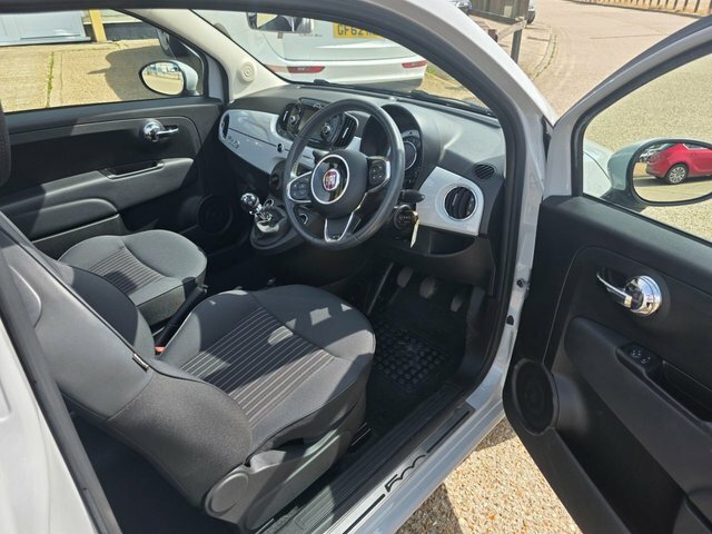 Fiat 500C 500 C Lounge S-a White #11
