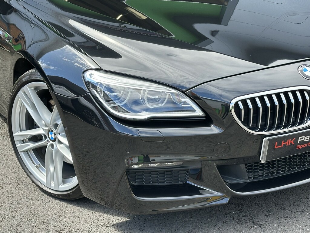 BMW 6 Series 3.0 640D M Sport Convertible Euro Black #2