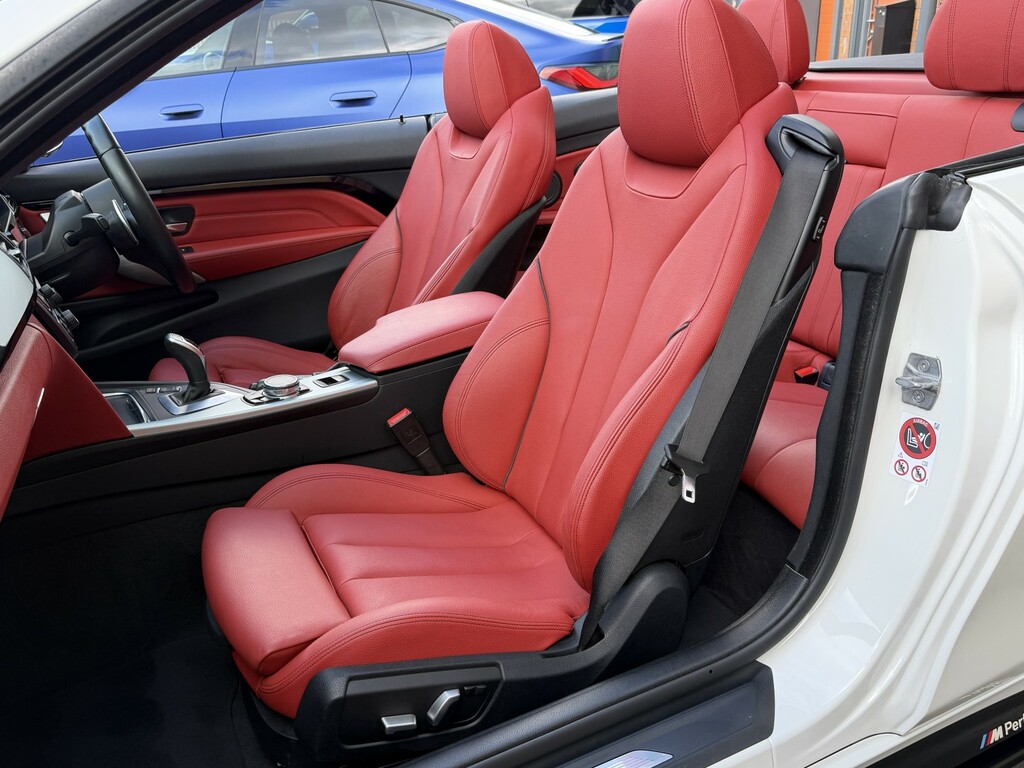 BMW 4 Series 2.0 420D M Sport Convertible Euro White #5