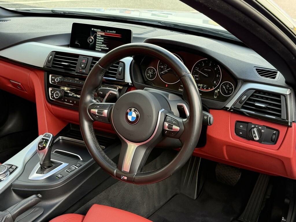 BMW 4 Series 2.0 420D M Sport Convertible Euro White #3